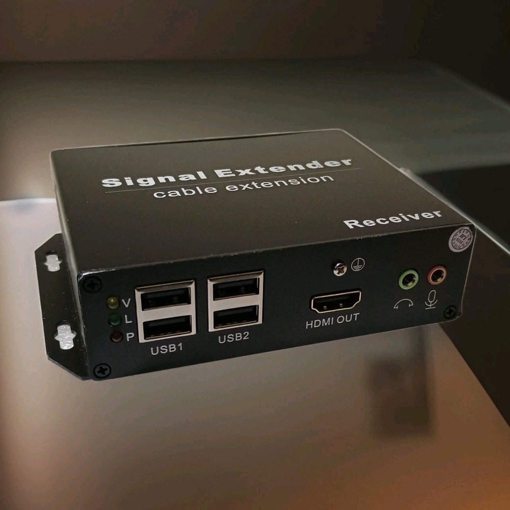 4K HDMI KVM USB Extender With HDMI Loop Out Over Single Cat5e/6/7 *Receiver Only