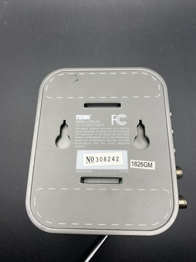 Terk LF30S 2.4GHz Wireless A/V Transmitter Receiver System TX RX