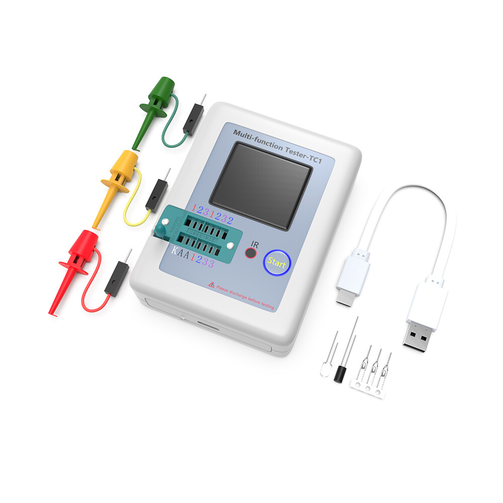 Multifunctional Transistor Tester Diodes LCR-TC1 Tester Graphics LCD Display US