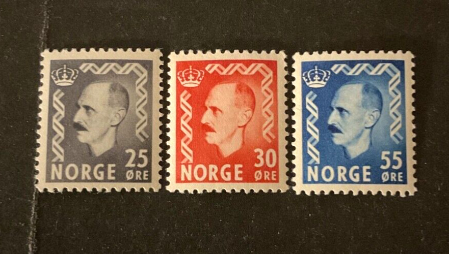Norway Scott #322-4 never hinged