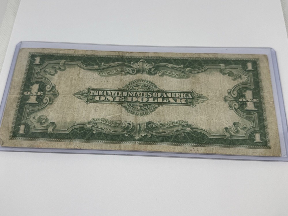 1923 ONE DOLLAR "HORSE BLANKET" SILVER CERTIFICATE LARGE SIZE NOTE