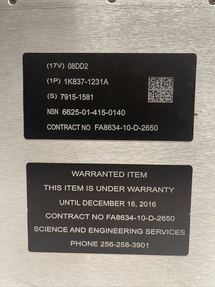 Pulsed Microwave Frequency Counter 1231A Phase Matrix