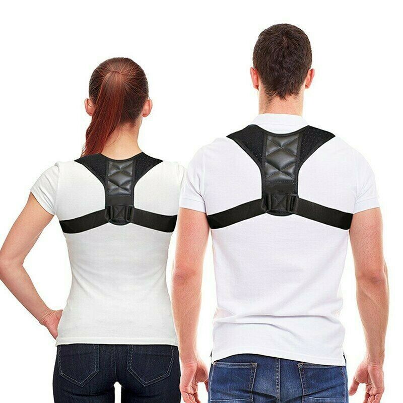 Back Support Brace Posture Corrector Spine Training Harness - Chest size 25-50in