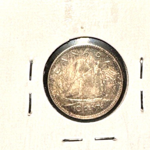 Canada 1951 ten cents KM 43 Unc