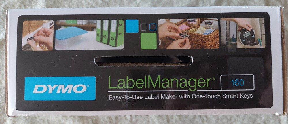 Dymo LabelManager 160 D1 - Label Maker One Touch Smart Keys