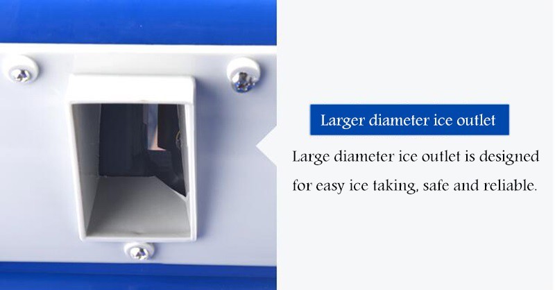 110V Electric Ice Shaver Crusher Fully Automatic Ice Thickness Adjustable