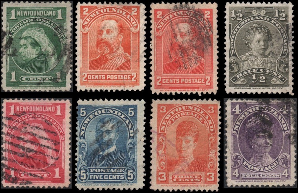 Canada-Newfoundland #78-85 set Used