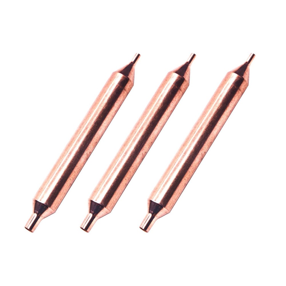 Refrigerator Filter Dryer, 3PCS 16mmx130mm Copper Filter Dryer for Refrigerat...