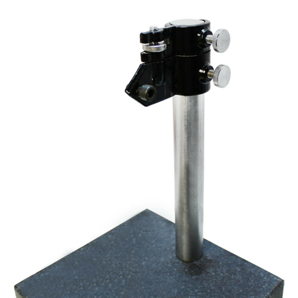 Granite Check Indicator Stand Surface Plate 6 x 6 x 2 inch