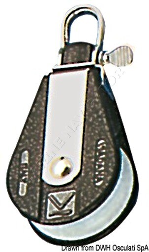 Viadana Single block with fixed or swivel head A