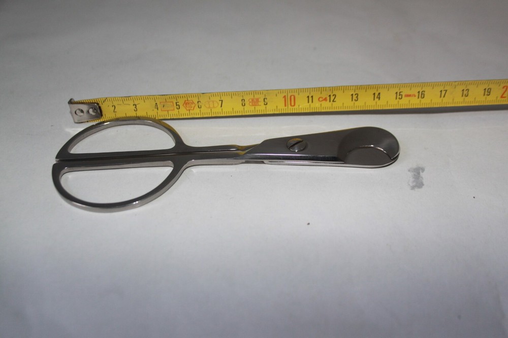 2 German Solingen Steel Cigar Scissors