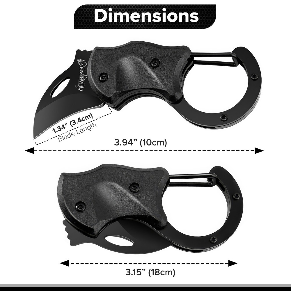 Pocket Knife Folding Box Cutter Survival Mini Sharp Blade 2 Pack Eagle Claw