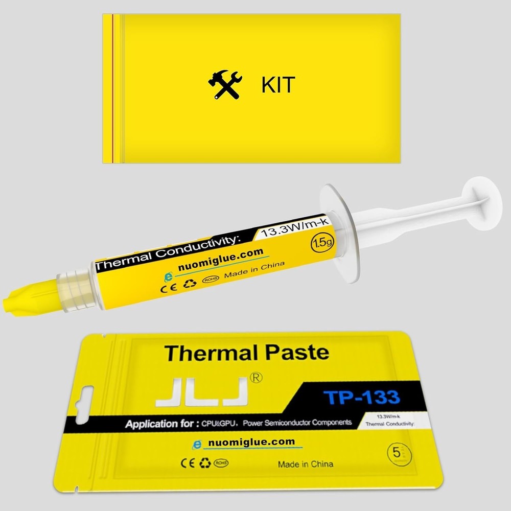 1.5g Thermal Paste for CPUs & Consoles - Long-Lasting Cooling Solution