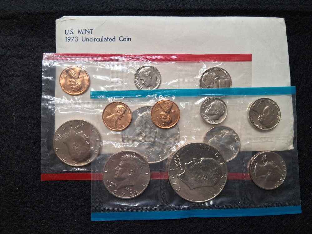 1973 US Mint Set P and D