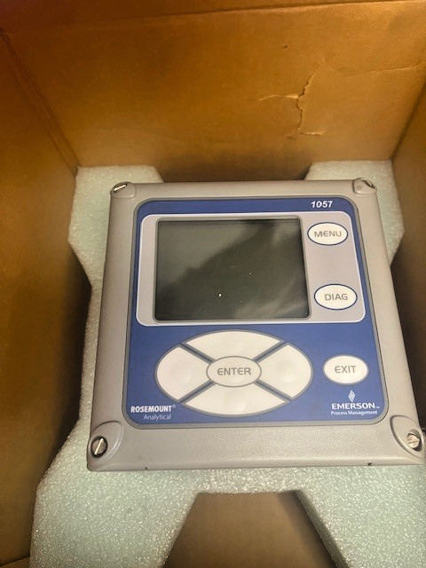 Rosemount Analytical PH/ORP 1057-02-22-32-42 Multi Parameter Analyzer Display