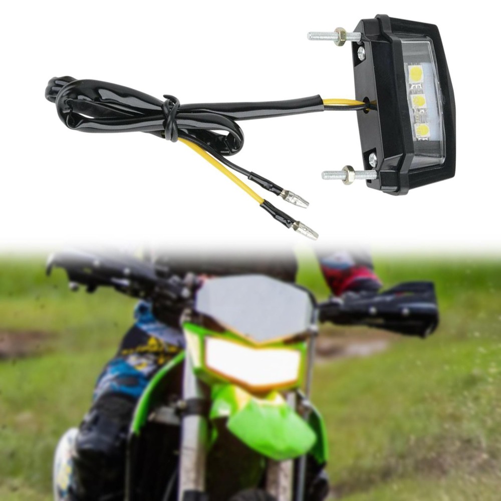 Generic License Plate Lamp Assembly Practical Waterproof High Performance