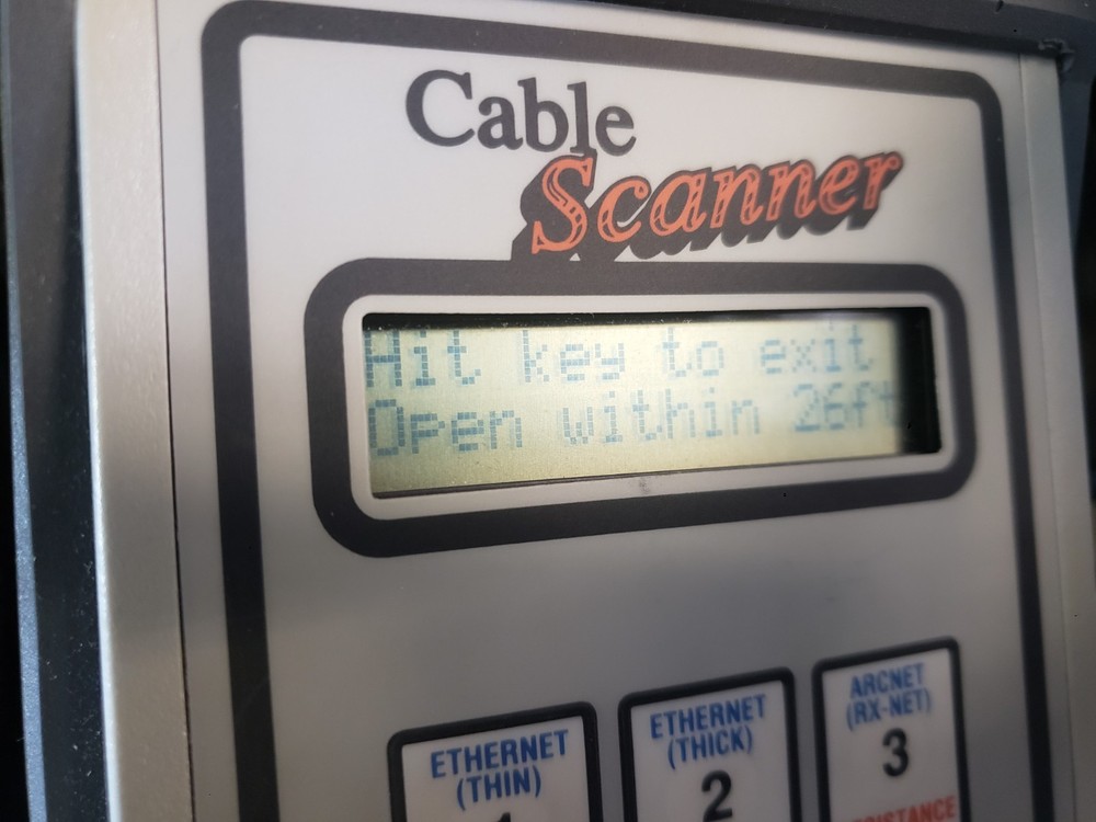 Microtest Cable Scanner