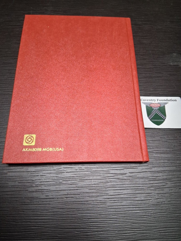 MGB Driver's Handbook AKM8098
