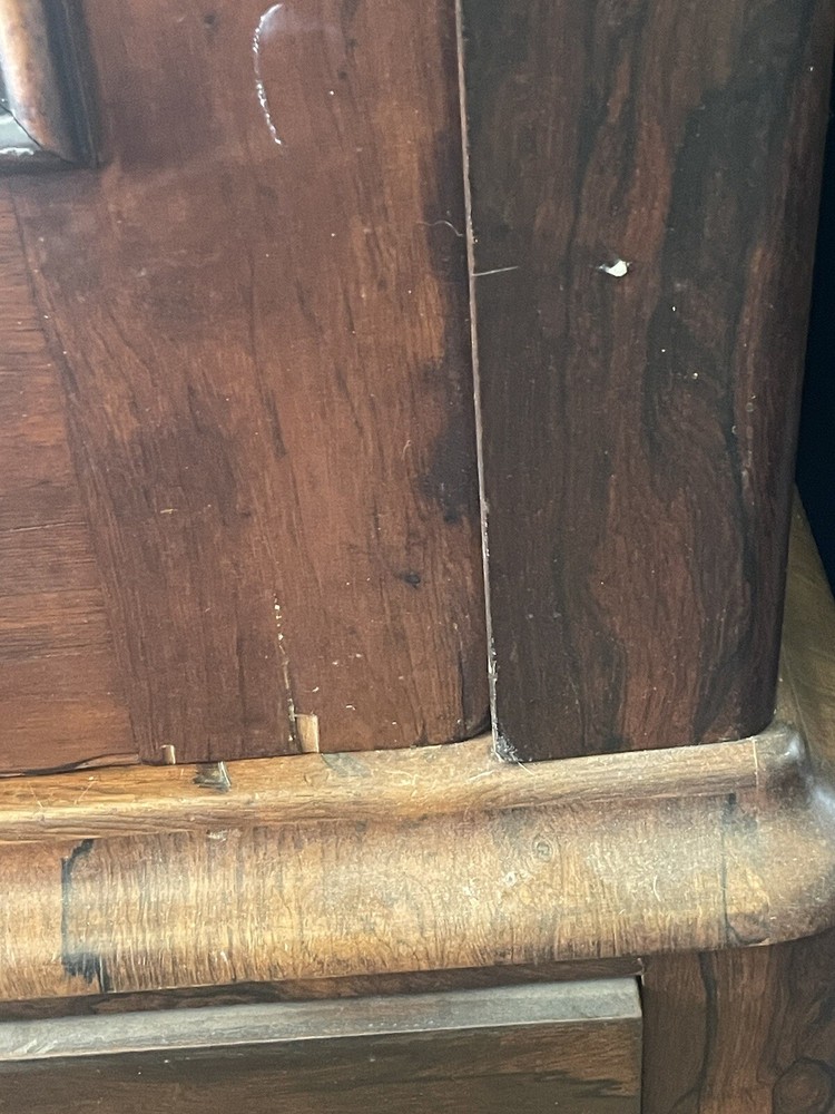 Large Walnut Wood Armoire Closet