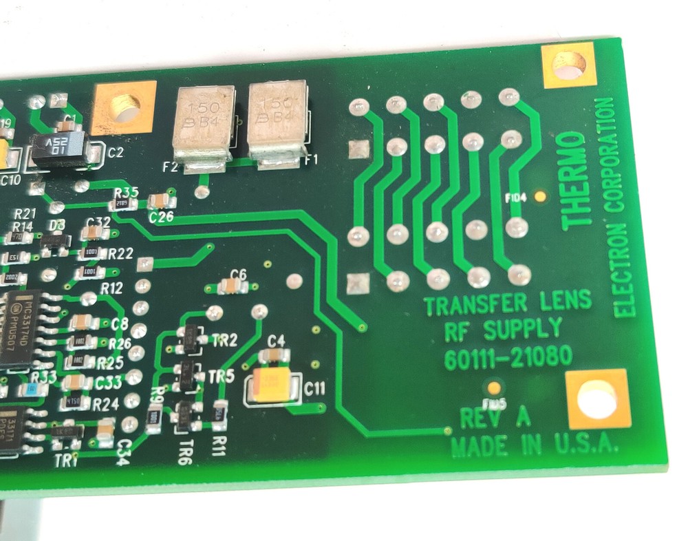 Thermo MSQ Plus MS Detector RF/dc Prefilter PCB 60111-61080 RF Supply Tested