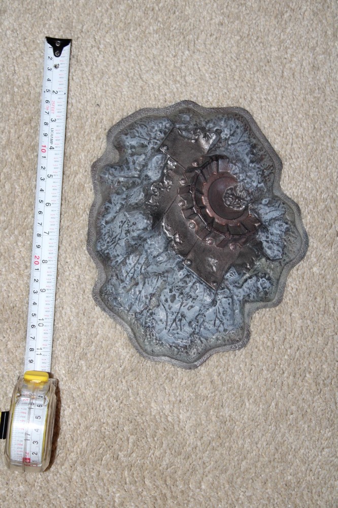 Games Workshop Warhammer 40k MOONSCAPE BLAST CRATERS - OOP- Well Painted