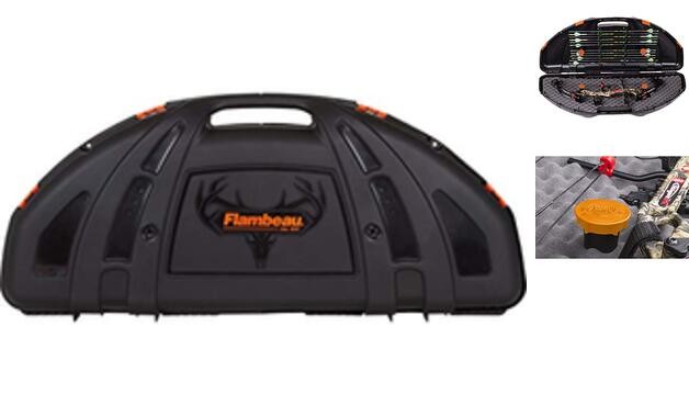 Outdoors 6461SC Safe Shot Bow Case, Portable Bow Storage