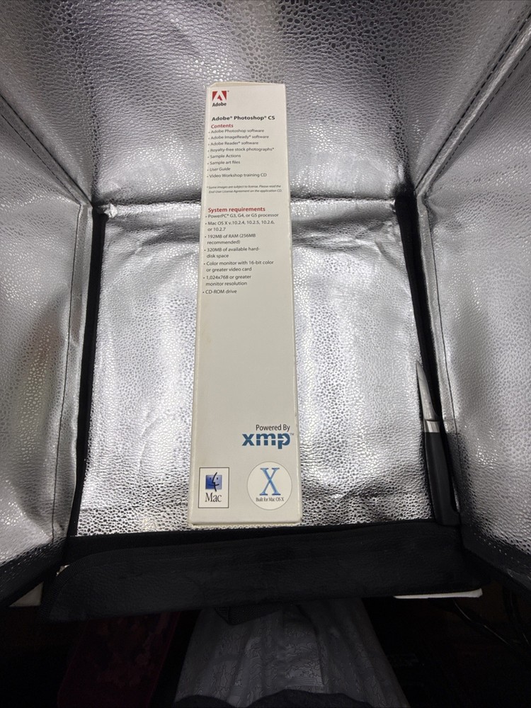 Adobe PhotoShop CS For Mac Retail Version