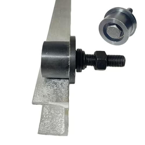 4Pcs Heavy Duty I Beam Trolley Rollers,I-Beam Rollers, Rollers for I