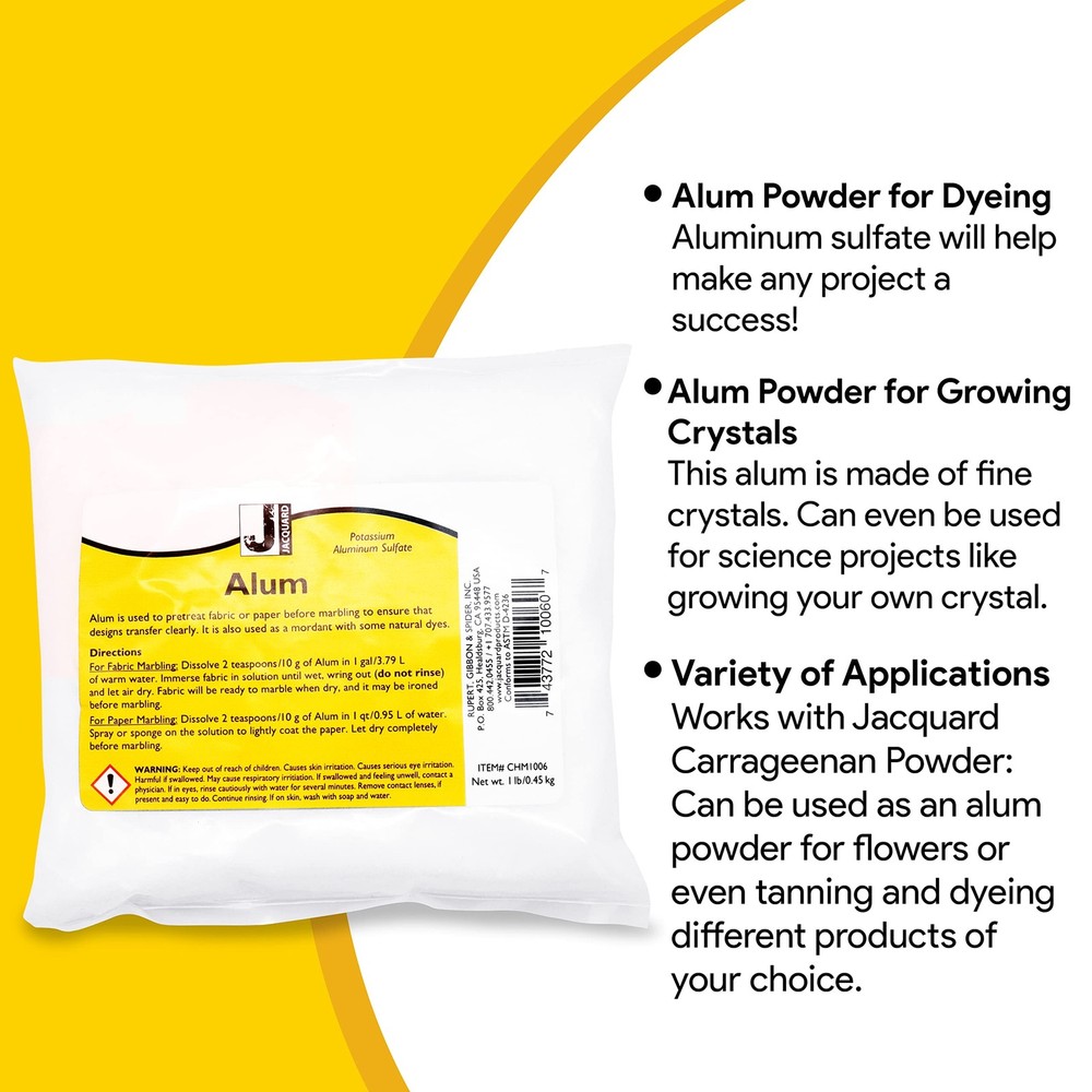 Alum 1lb Pkg for Marbling