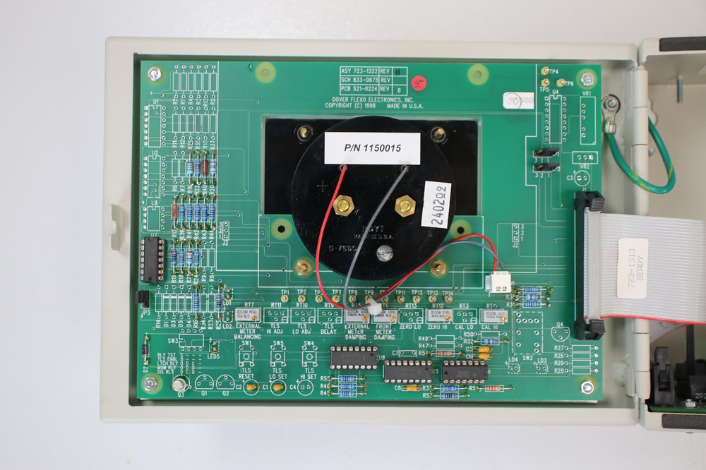 Dover Flexo Electronics DFE True Tension Model TI14 indicator