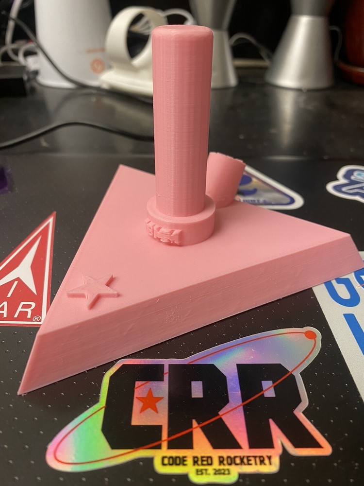 Model Rocket Display Stands-6.5, 13, 18, & 24MM Available! By Code Red Rocketry!