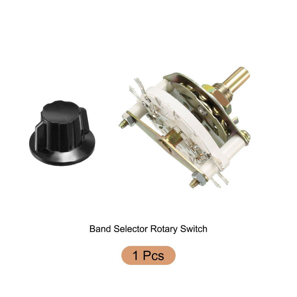 Band Selector Rotary Switch 2P2T 2 Pole 2 Position 1 Deck
