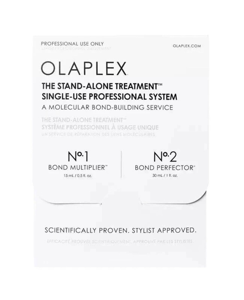 OLAPLEX The Stand-Alone Treatment Single Use Professional System No. 1 + No. 2