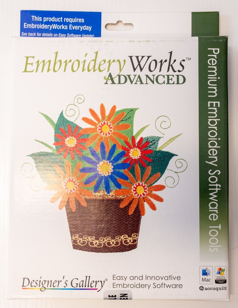 Embroidery Works™ ADVANCED - Embroidery Software