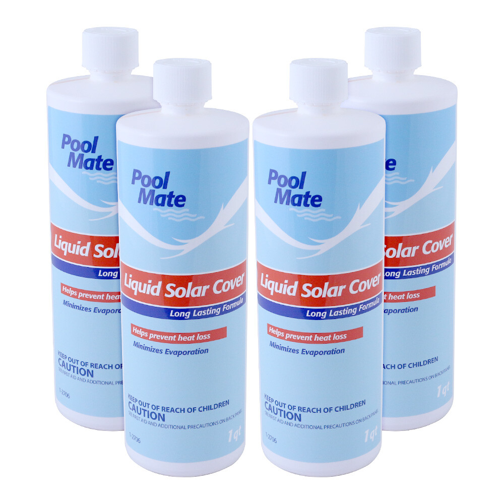 Pool Mate Liquid Solar Cover - 4 Quarts