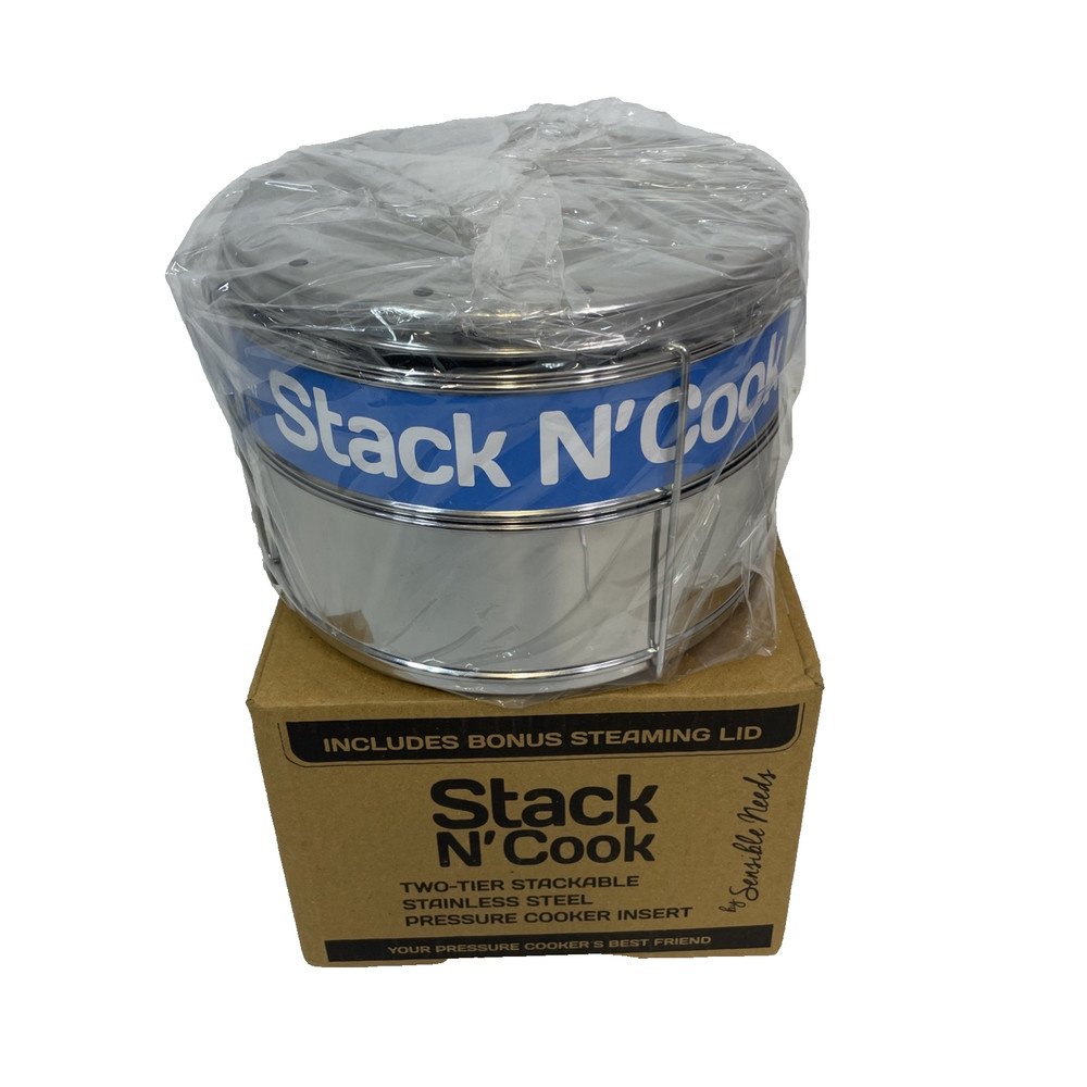 Stack & Cook  2 Pressure Cooker Insert Sensible Needs NEW
