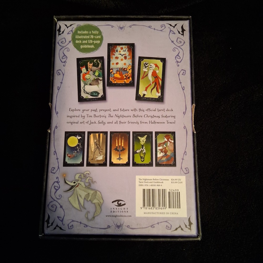 78 Tarot Card Deck NIGHTMARE BEFORE CHRISTMAS