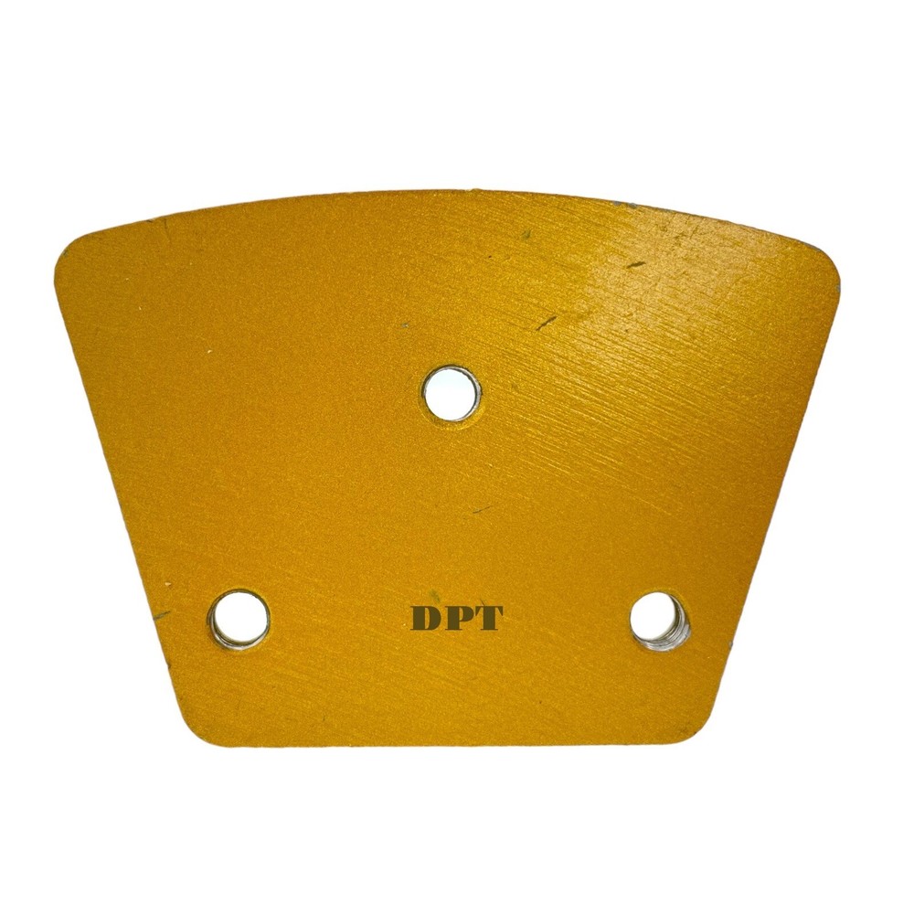 3 pack Trapezoidal Grinding Discs for Bolt-on Concrete Floor Grinder Medium Bond