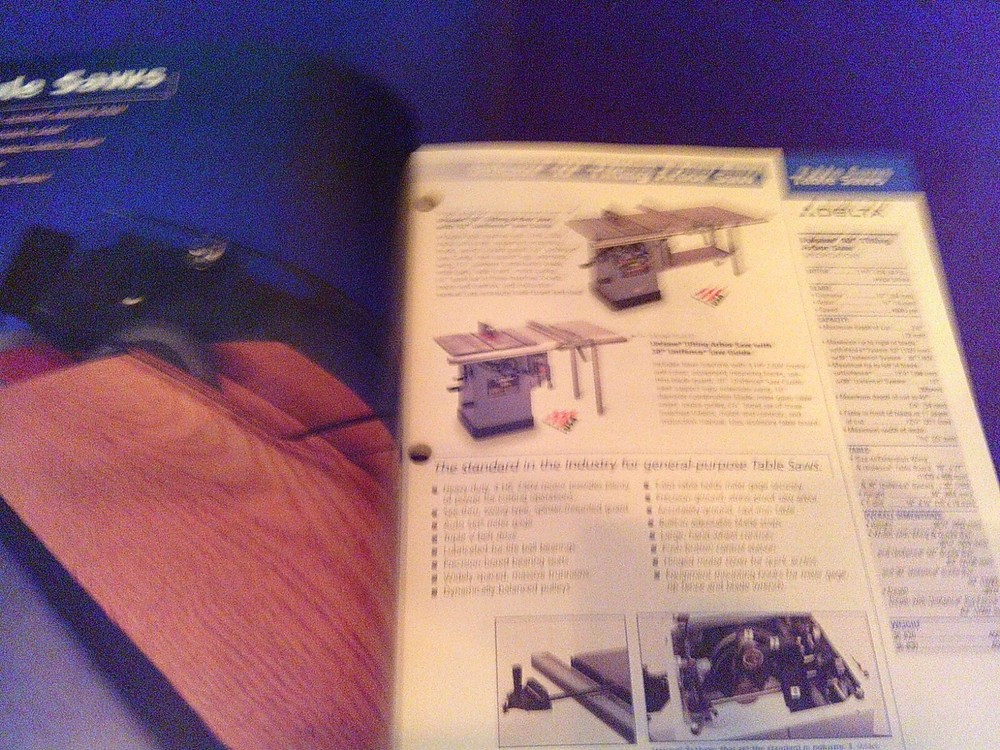 Delta Workshop Machinery Catalog From 2001