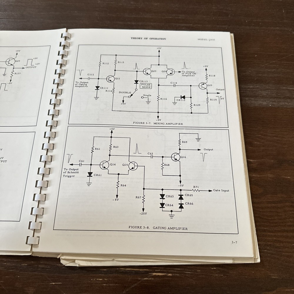 Datapulse Model 110A Pulse Generator Operation & Maintenance Handbook 12/65