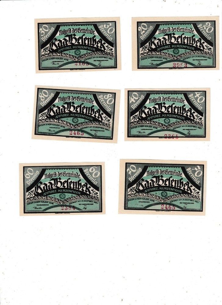 RAA-BESENBEK 6 NOTES