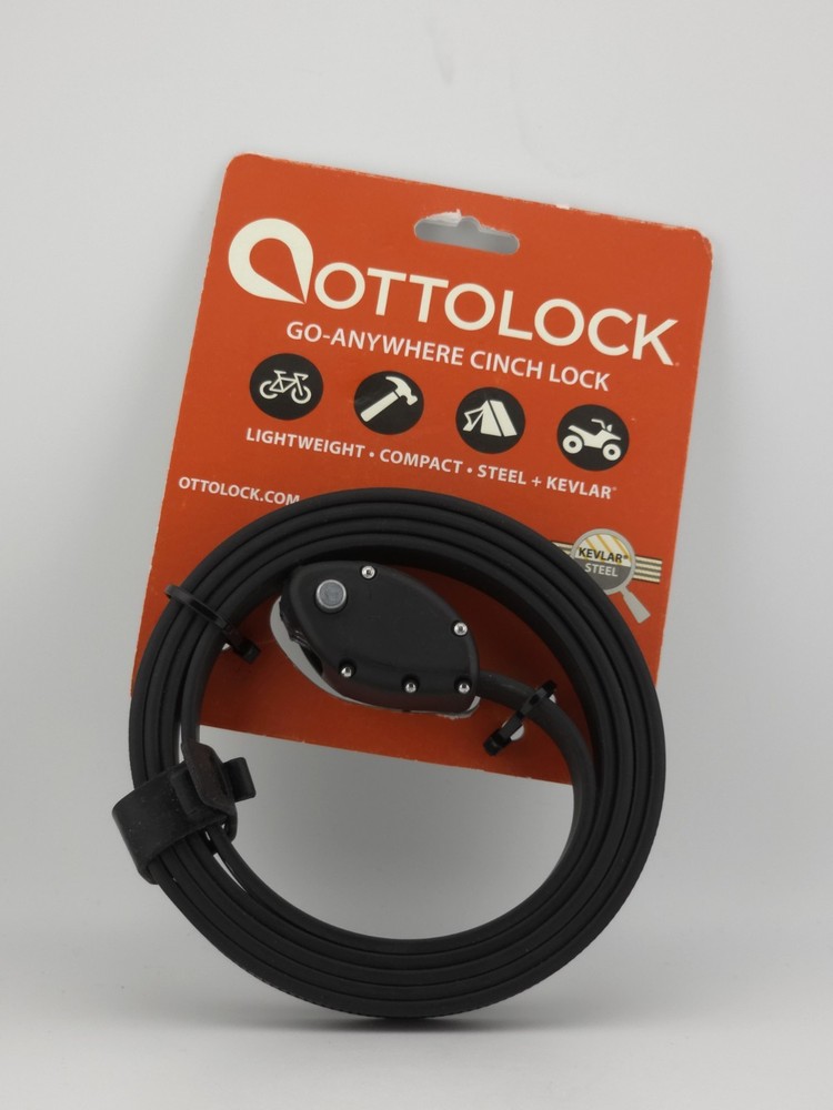 OTTOLOCK Cinch Lock: 60" Stealth Black NEW