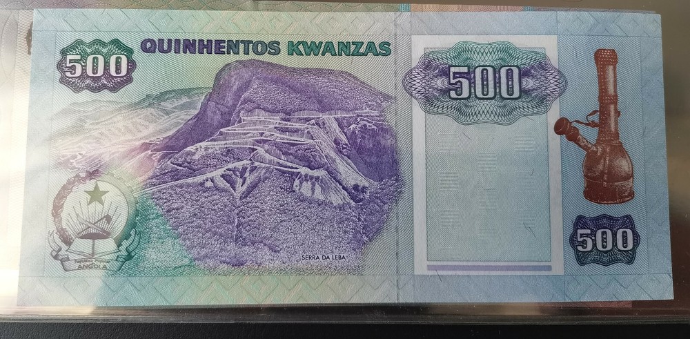 ANGOLA 4 NOTES 1973 - 1991