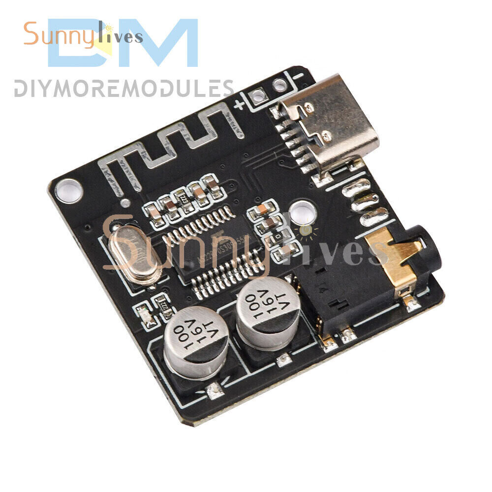 VHM-314 Bluetooth 5.0 Audio Decoder Board MP3 Amplifier Module USB Type-C New