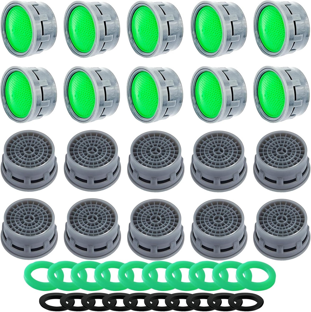 Faucet Aerator, 1.5 GPM Flow Restrictor Insert, Faucet Aerator Replacement Part