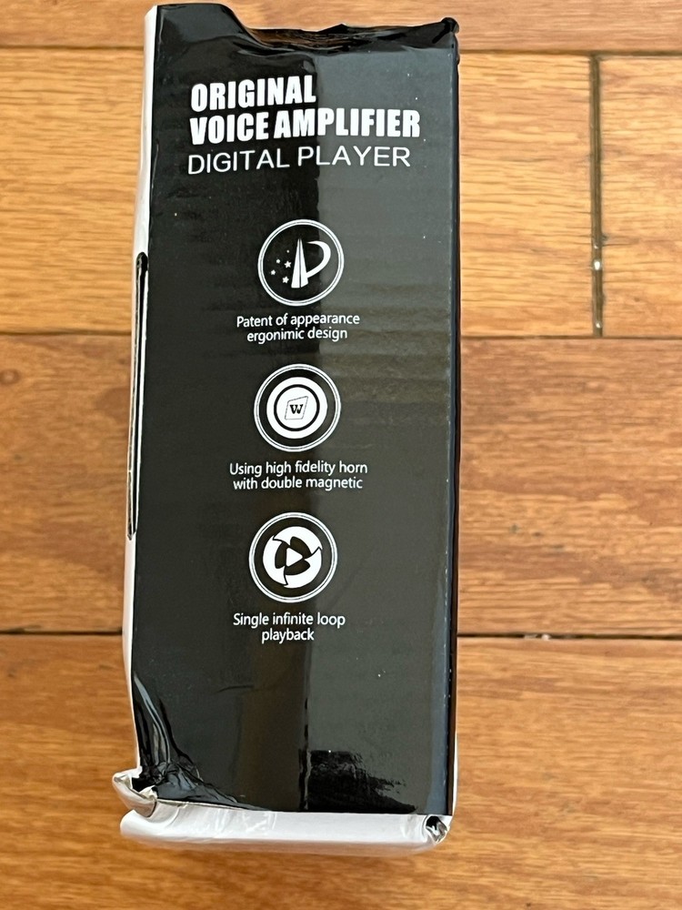 Inter Technologies Original Voice Amplifier New In Open Box