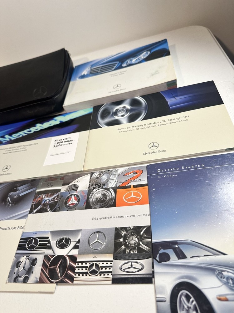 2006 Mercedes-Benz E-Class Owner's Manual Set OEM
