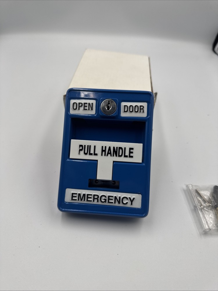 NEW!! DORTONICS 6510/BL-S35 BLUE EMERGENCY PULL