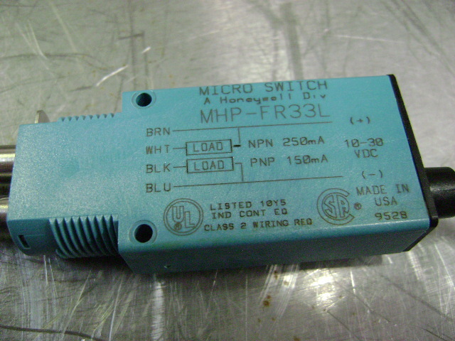 2581 Honeywell FE-BTS6S-3 Micro-switch Sensor