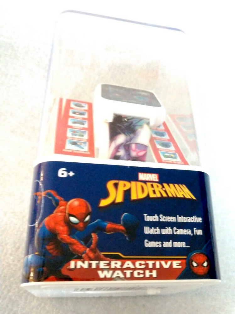 Marvel Comics Spider-Man Gwen Video Interactive Digital Camera Watch USB New